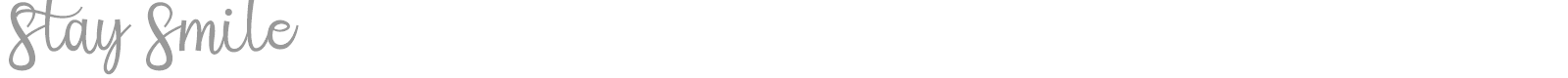 Stay Smile font preview
